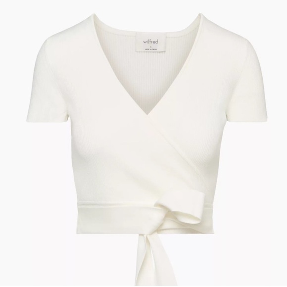 Knit cropped tee - Picture 7 of 7